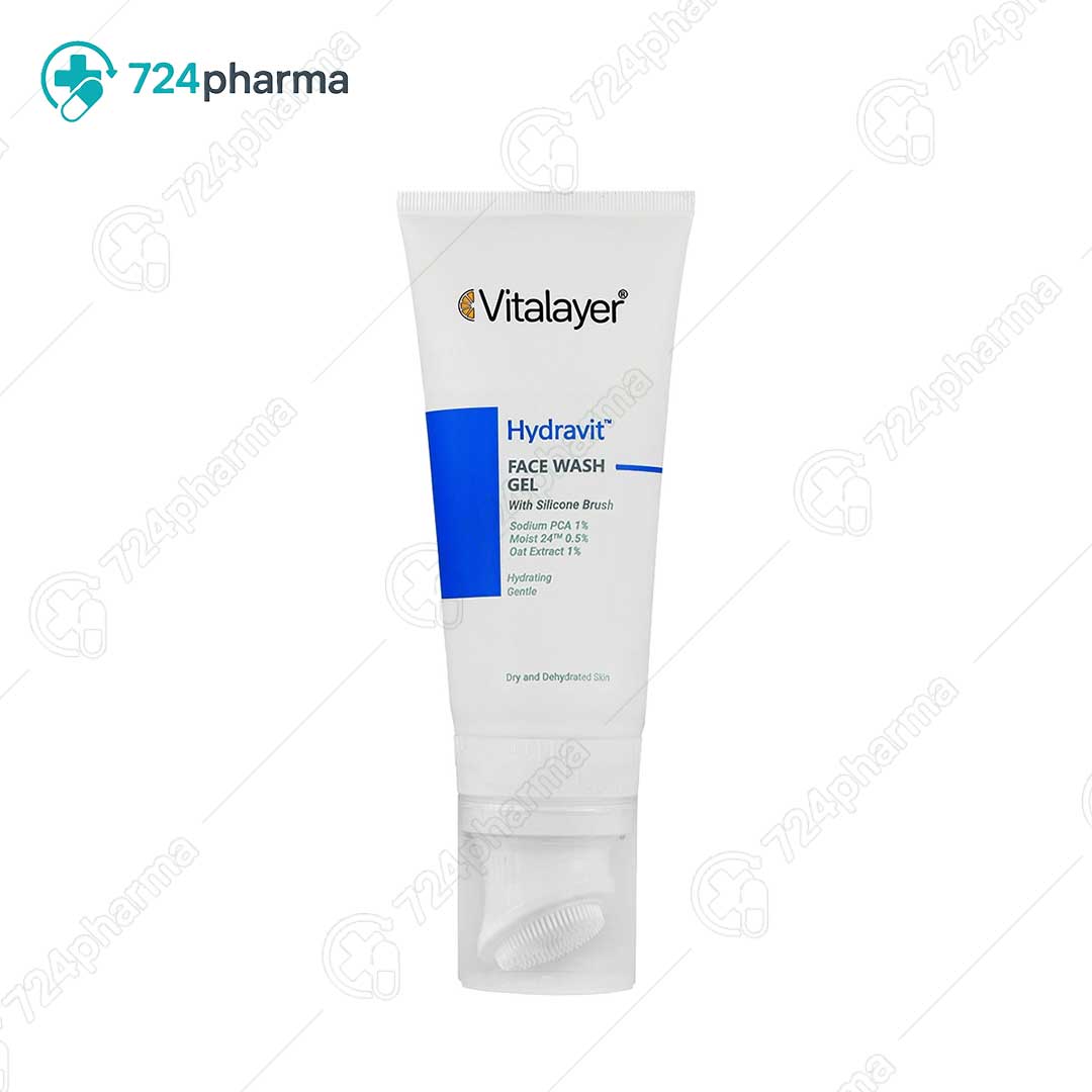 تصویر ژل شستشوی صورت هیدراویت ویتالیر