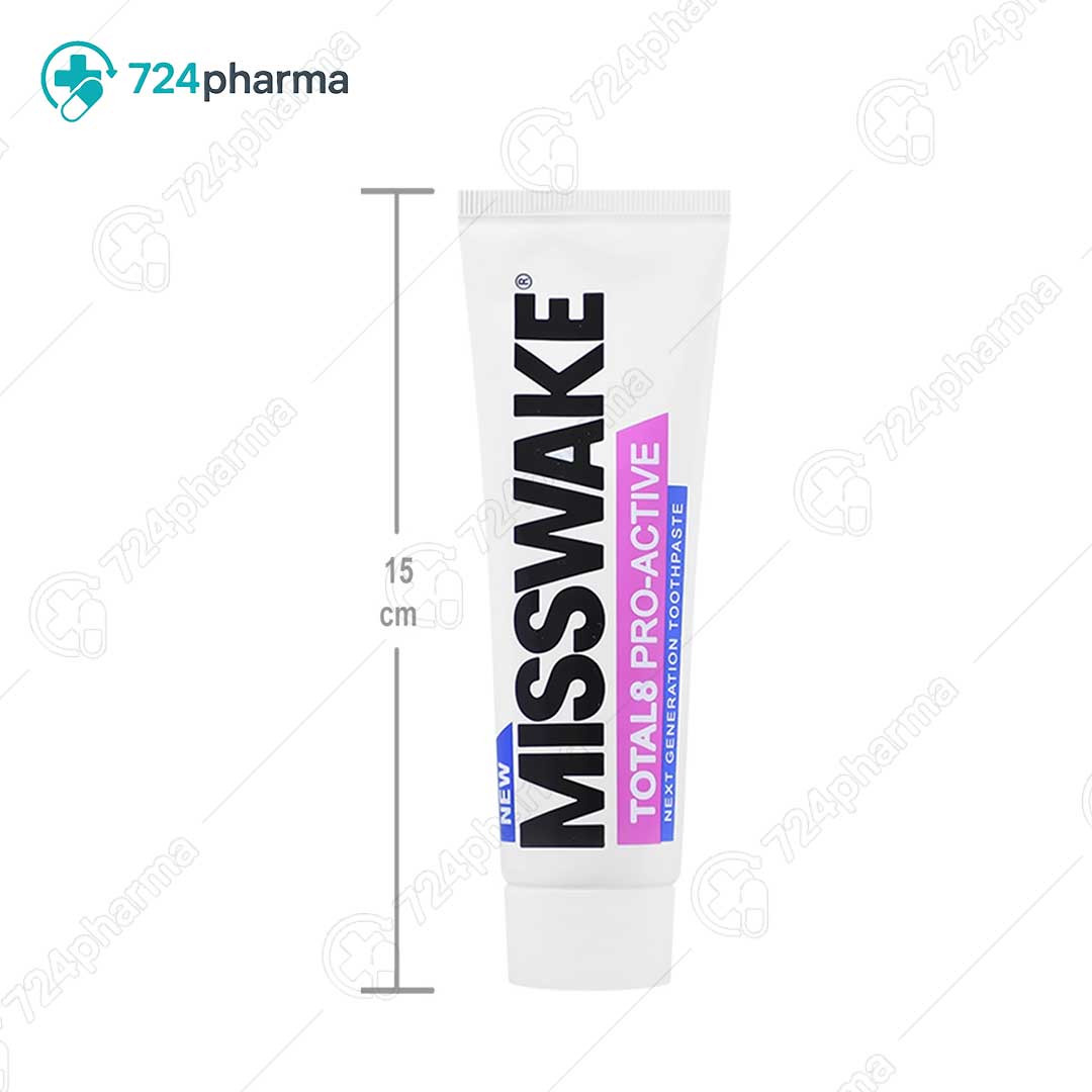 تصویر خمیر دندان توتال 8 پرو اکتیو میسویک